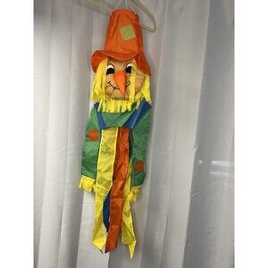 Vintage Windsport Windsock Scarecrow Fall Windsock 3D Garden Lawn Decor USA